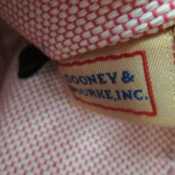 Dooney and Bourke small bucket handbag in Denim - Picture 3 of 4